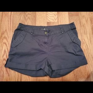 H&M Black casual shorts